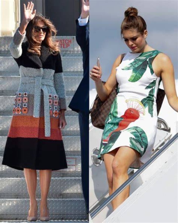 Melania Trump Vs. Hope Hicks Fashion Pics — Asia Trip – Hollywood Life