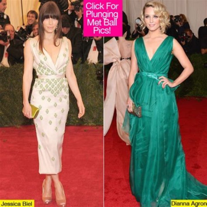 Met Ball 2012 Red Carpet: Stars Take The Plunge With Sexy Necklines