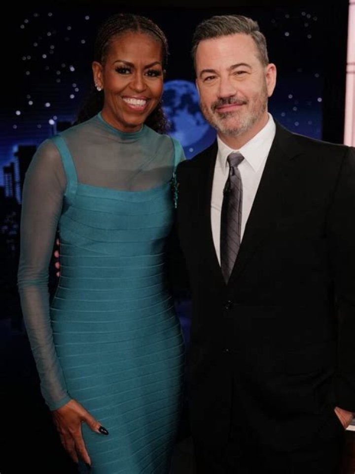 Michelle Obama Steps Out For Girls’ Night To Broadway Show In Gray & Black Outfits: Photos
