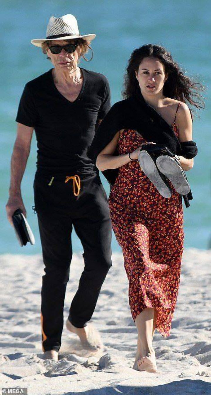 Mick Jagger, 78, Hits The Beach With GF Melanie Hamrick, 34, In Rare Photos