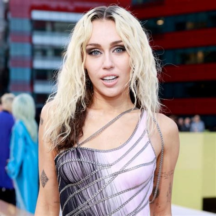 Miley Cyrus Checks Herself Out In The Mirror While Posing In A Halter Crop Top & Briefs
