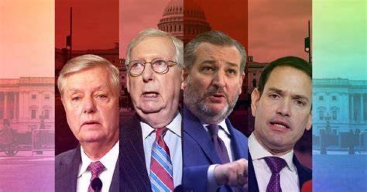 Mitch McConnell & Lindsey Graham Swear They’re ‘Ride Or Die’ For Trump Even If He Got ‘Gay Married’