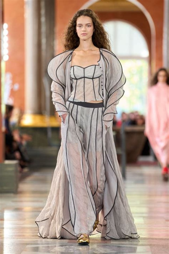 Models On Runway At Milan & Paris Fashion Week SS20