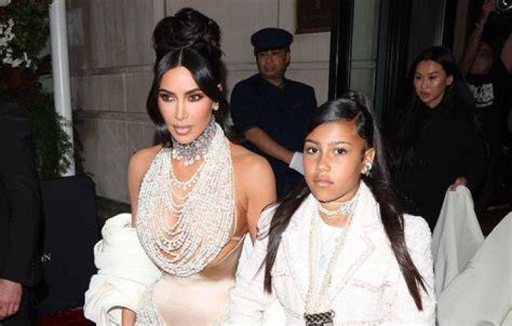North West Twins With Mom Kim Kardashian In White Dress & Looks Adorable — See Pic