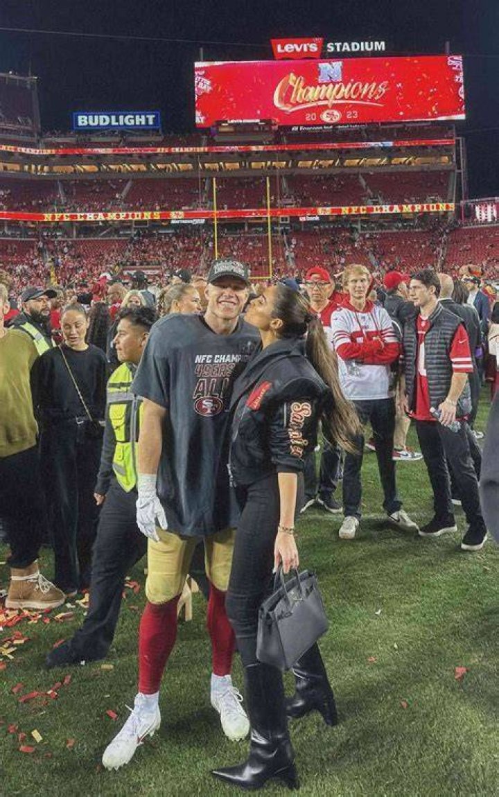 Olivia Culpo Congratulates Fiance Christian McCaffrey as 49ers Head to Super Bowl