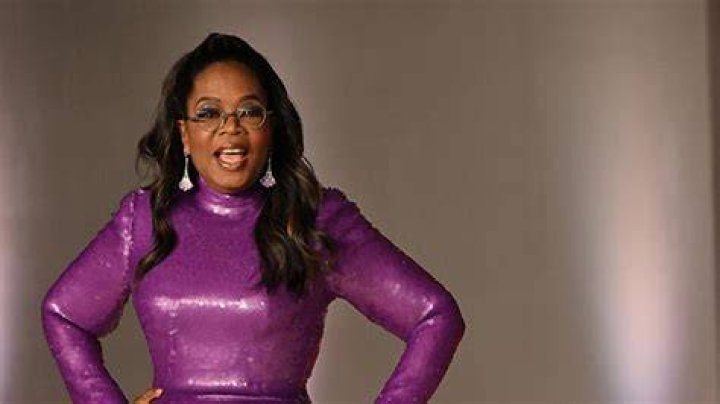 Oprah Winfrey Stuns in Purple Sequin Dress at Academy Museum Gala