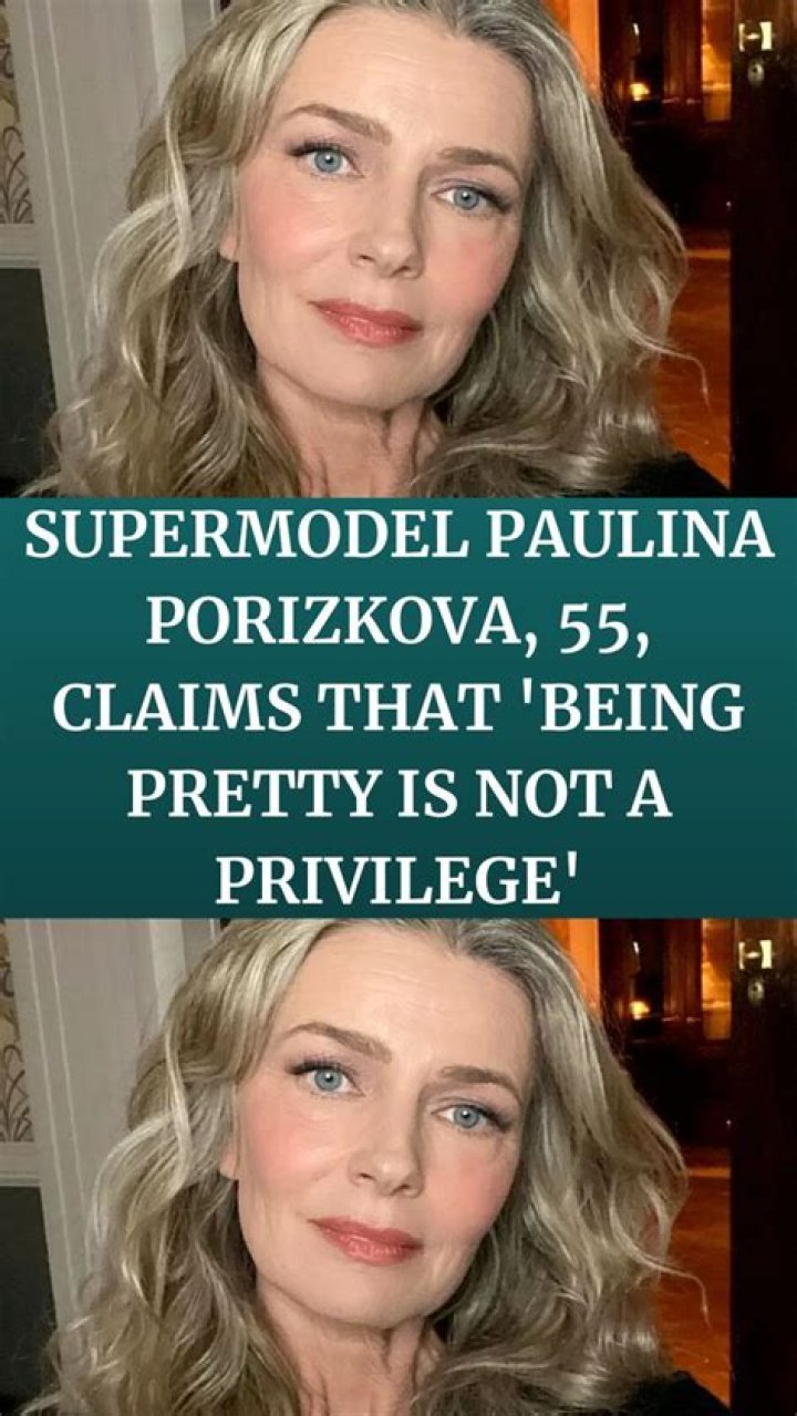 Paulina Porizkova, 55, Stuns In Black Lingerie As She Shares Message: ‘Being Pretty Is Not A Privilege’
