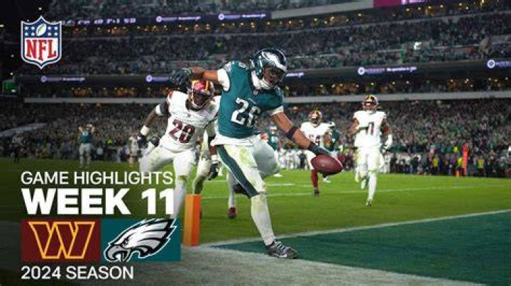 Philadelphia Eagles Vs. Washington Redskins Live Stream: Watch The NFL Game Online