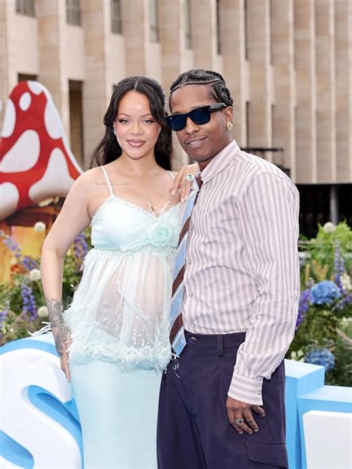 Pregnant Rihanna’s White Mini Dress With A$AP Rocky: Photos – Hollywood Life