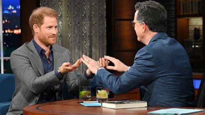 Prince Harry Downs Tequila Shots With Stephen Colbert In New Video – Hollywood Life