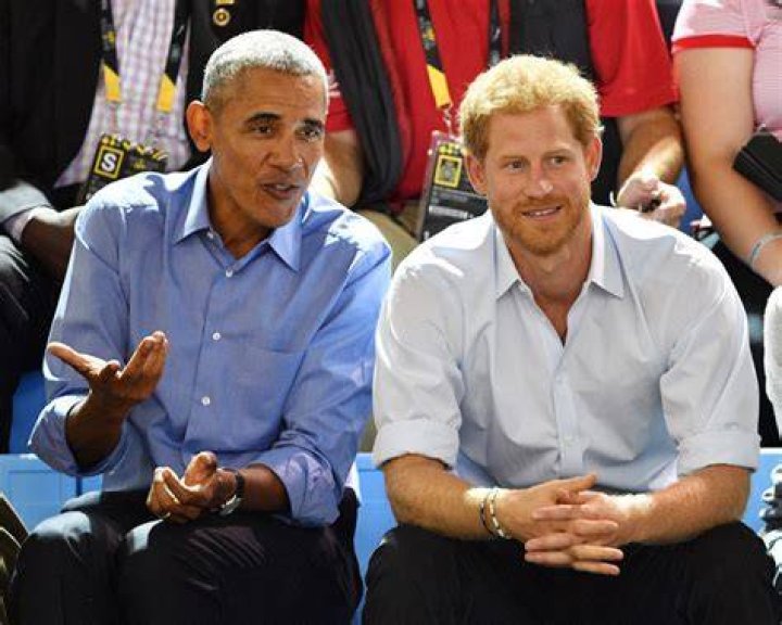 Prince Harry & The Obamas — PICS