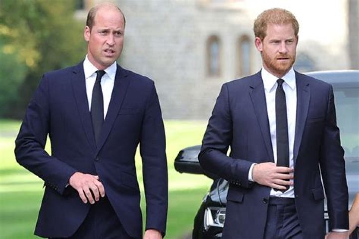 Prince William & Harry Reunited To Walk Together In Processional Behind Queen’s Coffin: Watch