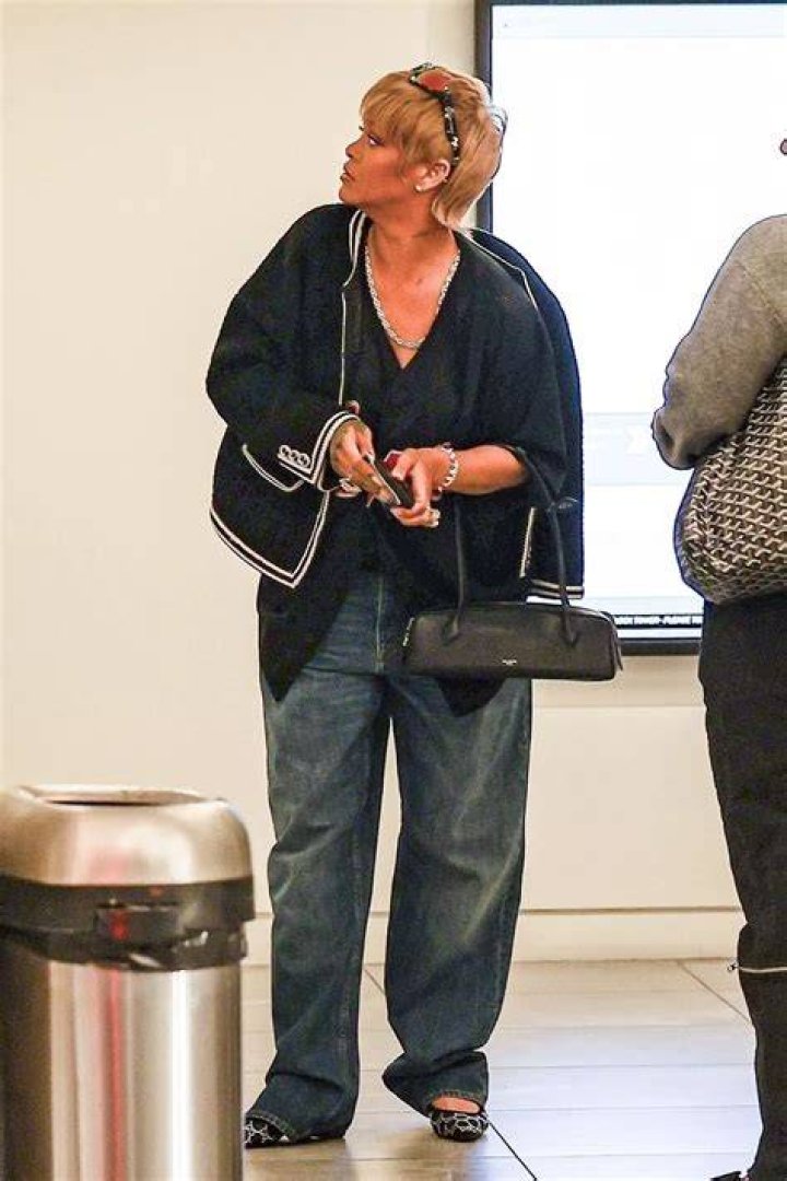 Rihanna Debuts Wild Mullet Hair Makeover While Out To Dinner In L.A. — See Pics