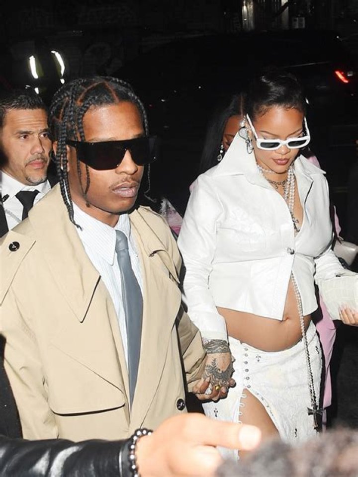 Rihanna Rocks Skirt & Crop Top For Met Gala After-Party 2023 – Hollywood Life