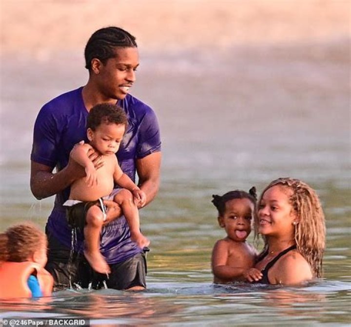 Rihanna Shows Off Baby Bump In Red Bikini In Barbados With A$AP Rocky – Hollywood Life