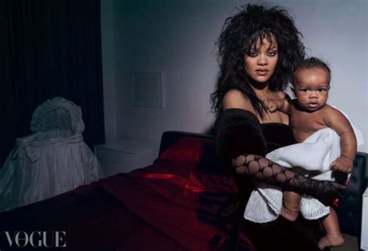 Rihanna & Son Cover ‘Vogue’ With A$AP Rocky – Hollywood Life