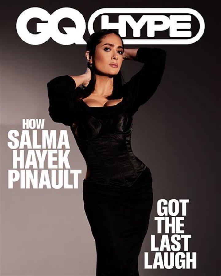 Salma Hayek’s Plunging Corset Dress On ‘GQ Hype’ Cover: Photos – Hollywood Life