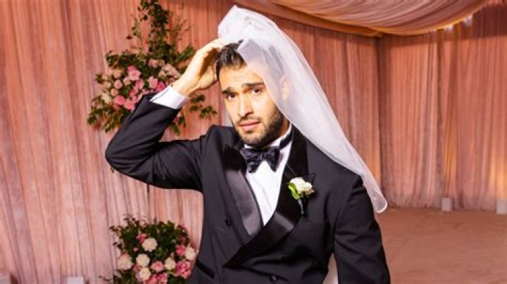 Sam Asghari Puts On Britney Spears’ Wedding Veil At Their Wedding Reception: Photos