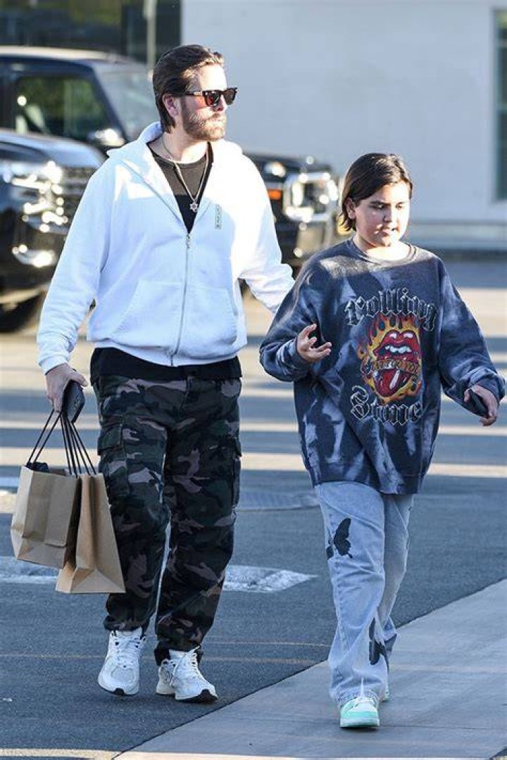 Scott Disick Shops With Son Mason, 12, In Malibu Amid Romance With Holly Scarfone — Photos