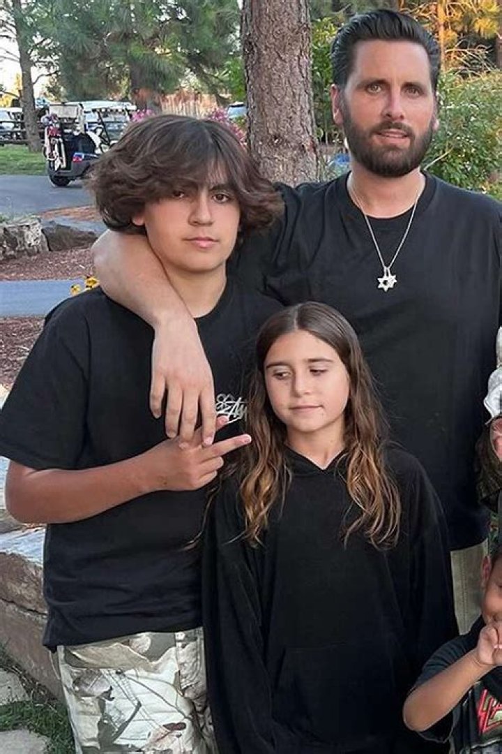 Scott Disick Spends Quality Time With All 3 Kids As Kourtney & Travis Tie The Knot
