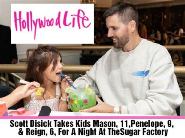 Scott Disick Takes Kids To Sugar Factory In Las Vegas: Photos – Hollywood Life