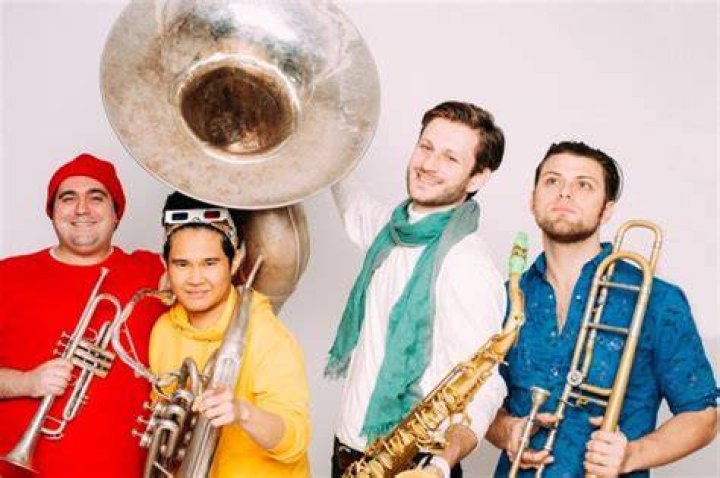 See Pics Of The Jazz-Funk Brass Band From NYC – Hollywood Life