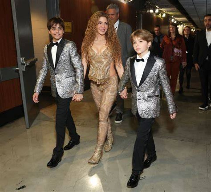 Shakira Holds Hands With Son Sasha, 7, In 1st Photos Since Split From Gerard Pique