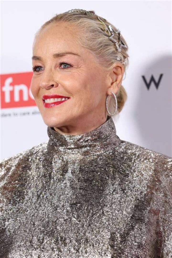 Sharon Stone, 62, Goes Makeup Free As She Demonstrates Lung Strengthening Exercise – Watch