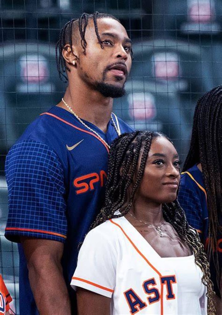 Simone Biles Glitters In Sequin Dress For Rehearsal Dinner With Jonathan Owens: Photos