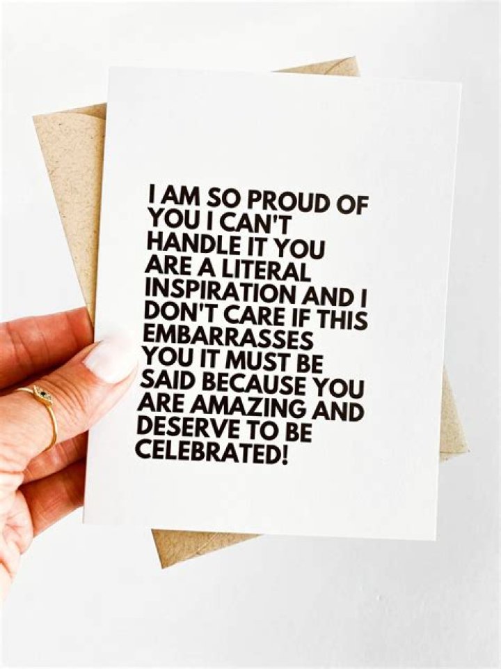 ‘So Proud Of You’ – Hollywood Life