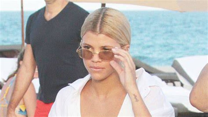 Sofia Richie Wears Green Bikini While Swimming With Pigs On Vacation – Hollywood Life
