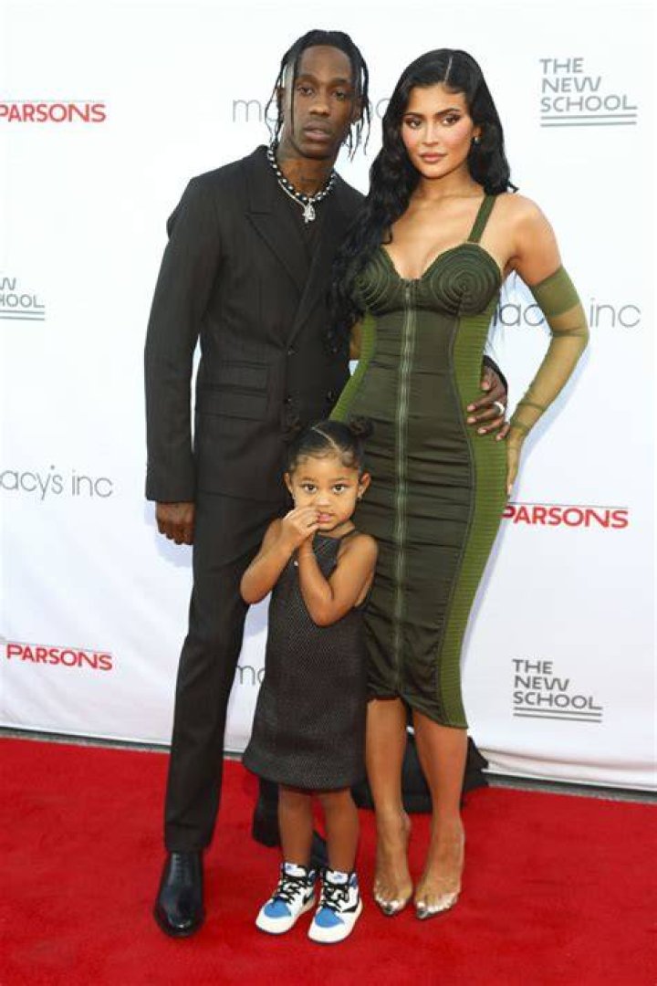 Stormi Webster Wears Dress As She & Kylie Jenner Support Travis Scott – Hollywood Life