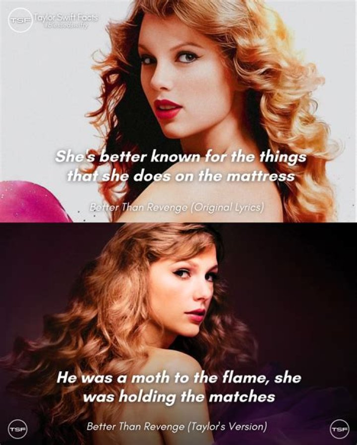 Taylor Swift’s ‘Better Than Revenge’ Has Lyric Change On Re-Release – Hollywood Life