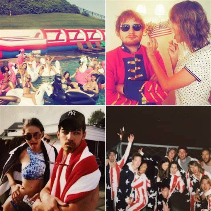Taylor Swift’s Fourth Of July Party — PICS