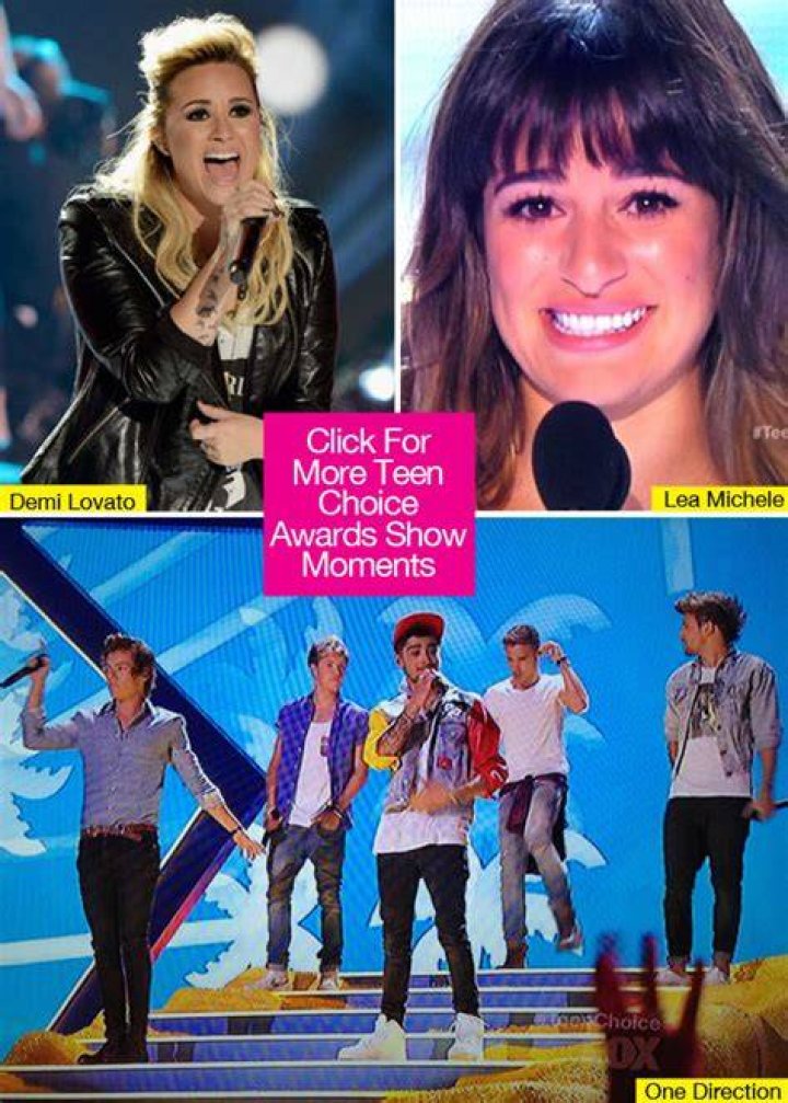 Teen Choice Awards Show Moments