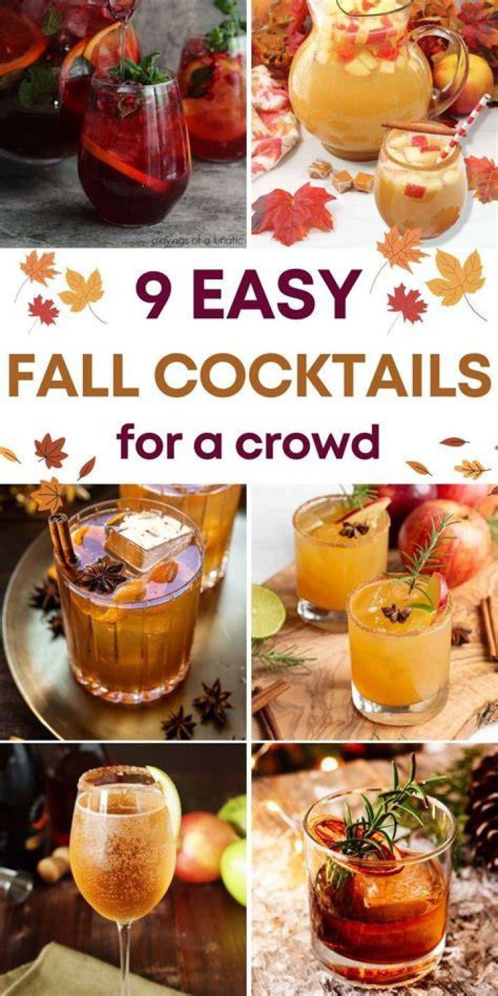 Thanksgiving Cocktails You’ll Be Thankful For — Pics