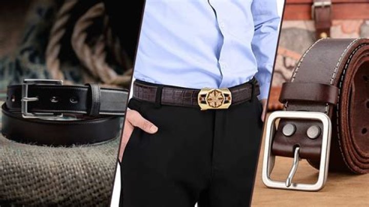 The Best Men’s Belts For Any Occasions