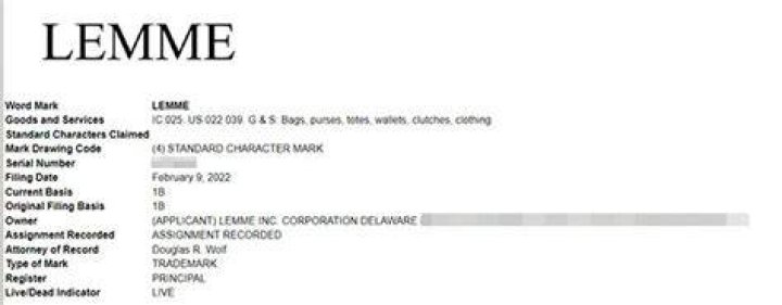 Trademark Documents – Hollywood Life