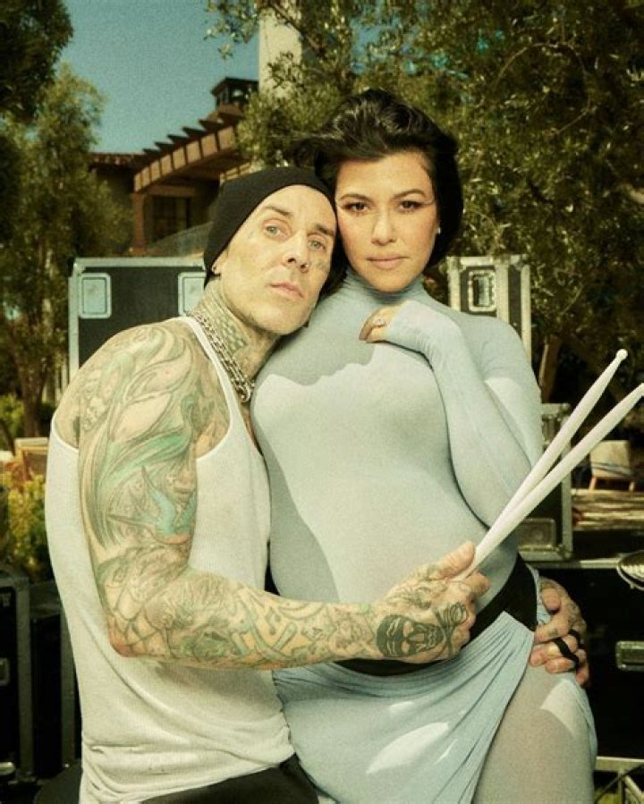 Travis Barker Grabs Kourtney Kardashian’s Butt As She Makes Out With Him In A Bikini: Photo