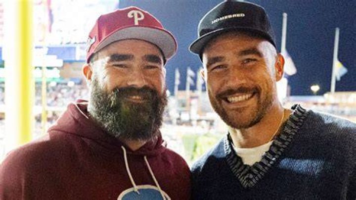 Travis Kelce and Brother Jason Attend Baseball Game in Philadelphia – Hollywood Life