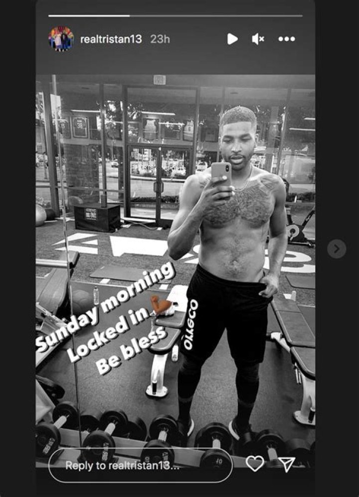 Tristan Thompson Posts Sexy Shirtless Pic & Khloe Kardashian Reacts After Fan Puts It On Her Radar