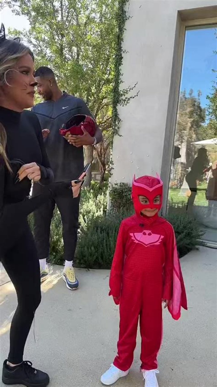 Tristan Thompson Spotted At Kardashian Halloween Party Reuniting With Khloe: Watch
