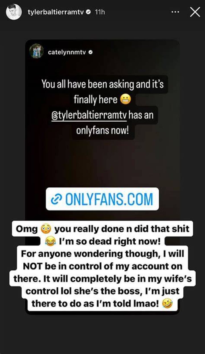 Tyler Baltierra Has OnlyFans After Catelynn Lowell Creates It – Hollywood Life