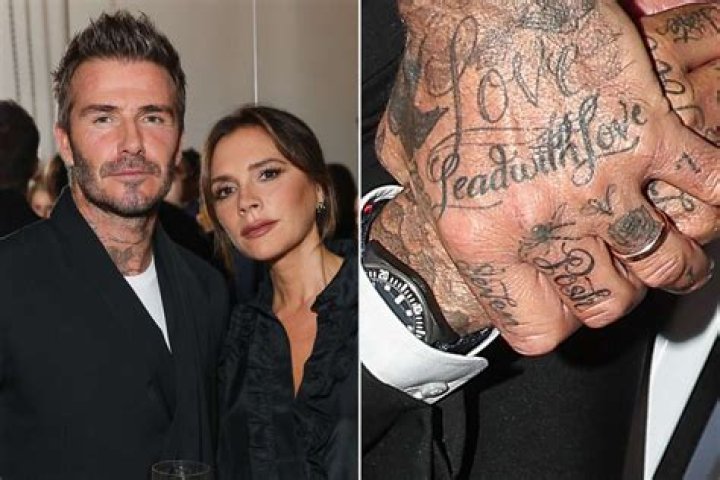 Victoria Beckham Seemingly Removing David Beckham Tattoo: Video – Hollywood Life